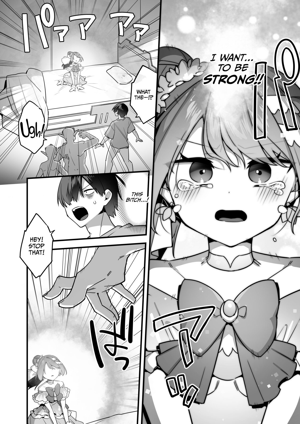 Hentai Manga Comic-Since I became a pawn of evil... I'll disgrace the magical girl 3-Read-14